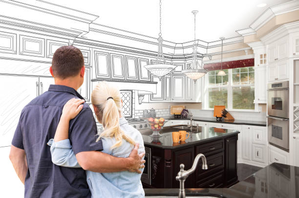 Professional Kitchen Island Installation technician working in Immaculata, PA